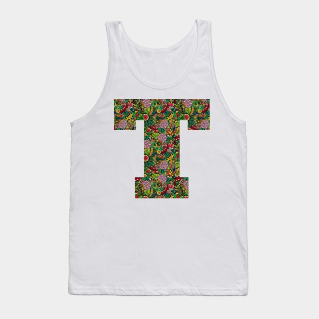 Capital letter T Tank Top by ComPix